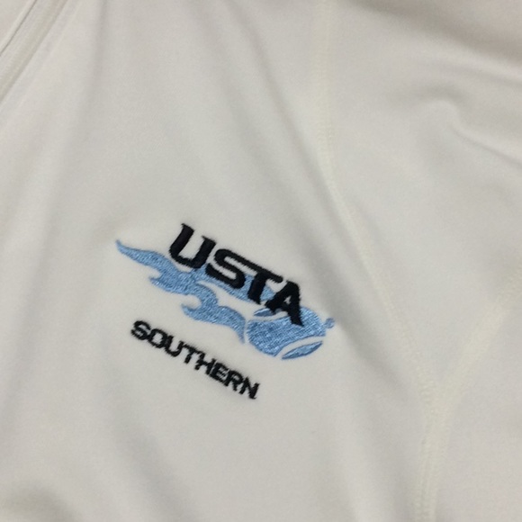 Girl’s L/S USTA Southern Zonals 1/2 Zip Pullover - Picture 4 of 5